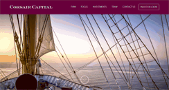 Desktop Screenshot of corsair-capital.com